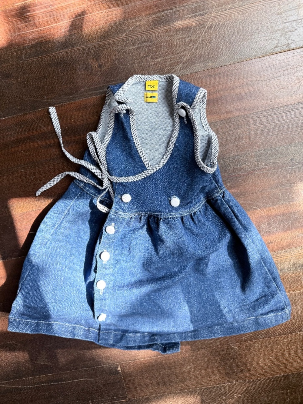 SoulMaison Adorable Baby/Toddler Denim Jumper Dress – Size 2